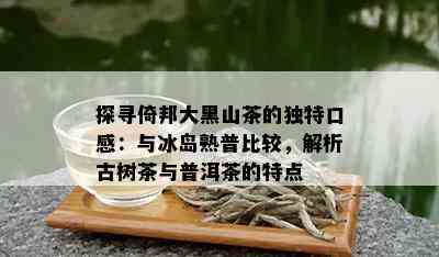 探寻倚邦大黑山茶的独特口感：与冰岛熟普比较，解析古树茶与普洱茶的特点