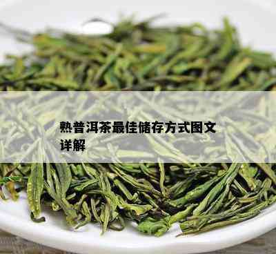 熟普洱茶更佳储存方式图文详解