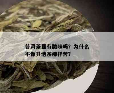 普洱茶里有酸味吗？为什么不像其他茶那样苦？