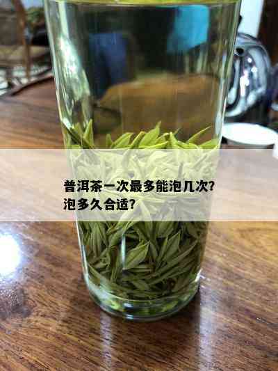 普洱茶一次最多能泡几次？泡多久合适？