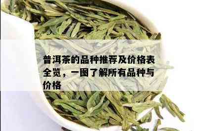 普洱茶的品种推荐及价格表全览，一图了解所有品种与价格