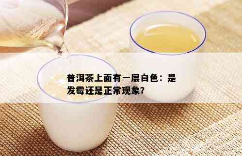 普洱茶上面有一层白色：是发霉还是正常现象？