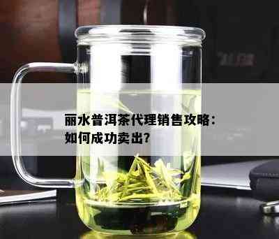 丽水普洱茶代理销售攻略：如何成功卖出？