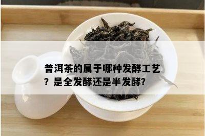 普洱茶的属于哪种发酵工艺？是全发酵还是半发酵？