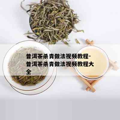 普洱茶杀青做法视频教程-普洱茶杀青做法视频教程大全