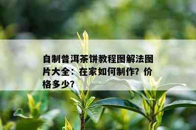 自制普洱茶饼教程图解法图片大全：在家如何制作？价格多少？