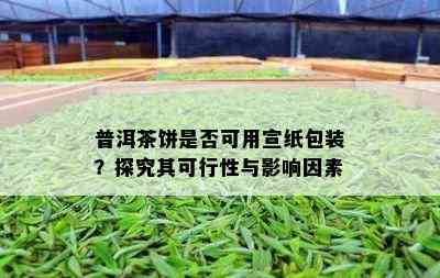 普洱茶饼是否可用宣纸包装？探究其可行性与影响因素