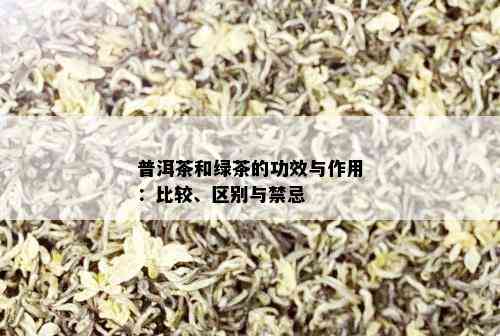 普洱茶和绿茶的功效与作用：比较、区别与禁忌