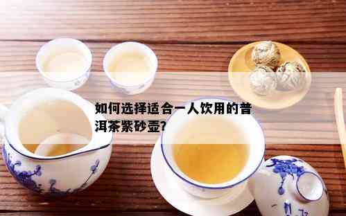 如何选择适合一人饮用的普洱茶紫砂壶？