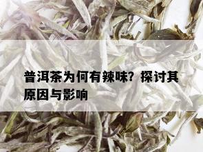 普洱茶为何有辣味？探讨其原因与影响