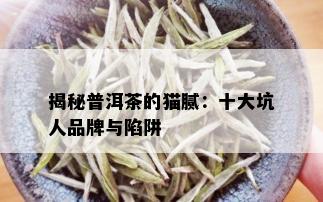 揭秘普洱茶的猫腻：十大坑人品牌与陷阱