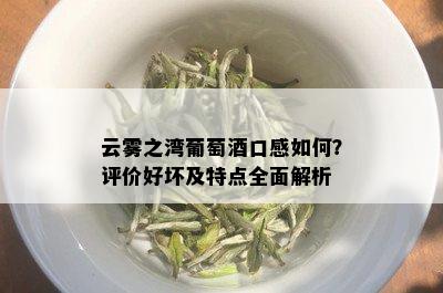 云雾之湾葡萄口感如何？评价好坏及特点全面解析