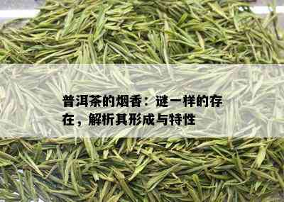 普洱茶的香：谜一样的存在，解析其形成与特性