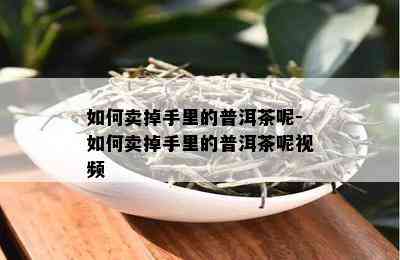 如何卖掉手里的普洱茶呢-如何卖掉手里的普洱茶呢视频