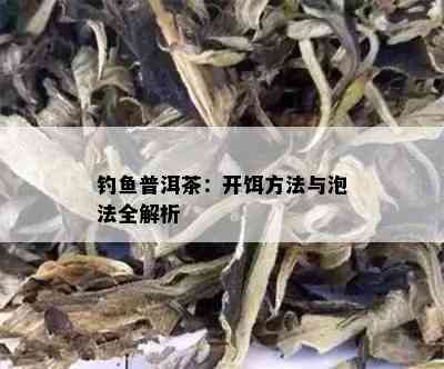 钓鱼普洱茶：开饵方法与泡法全解析