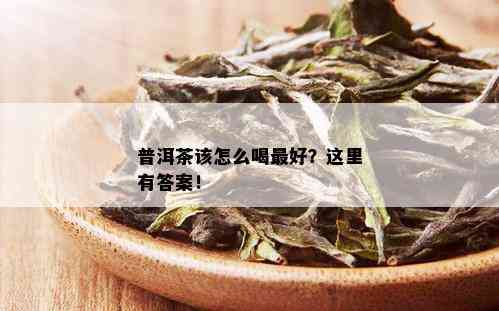 普洱茶该怎么喝更好？这里有答案！