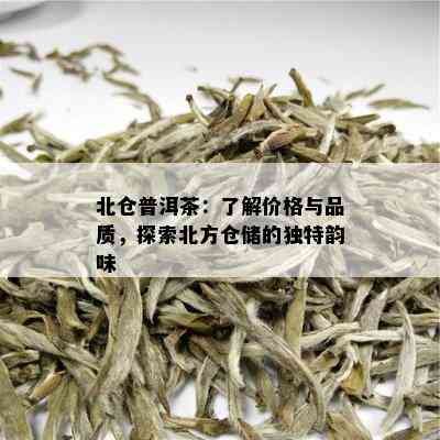 北仓普洱茶：了解价格与品质，探索北方仓储的独特韵味