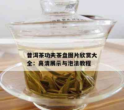 普洱茶功夫茶盘图片欣赏大全：高清展示与泡法教程