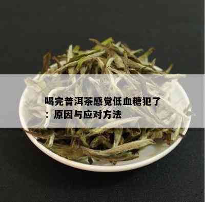 喝完普洱茶感觉低血糖犯了：原因与应对方法