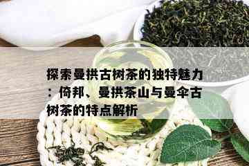 探索曼拱古树茶的独特魅力：倚邦、曼拱茶山与曼伞古树茶的特点解析