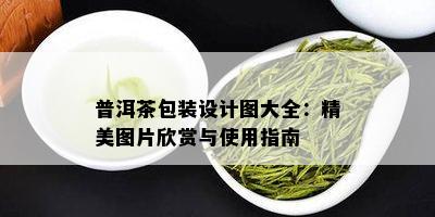 普洱茶包装设计图大全：精美图片欣赏与使用指南