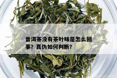 普洱茶没有茶叶味是怎么回事？真伪如何判断？