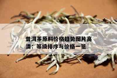 普洱茶原料价格趋势图片高清：等级排序与价格一览