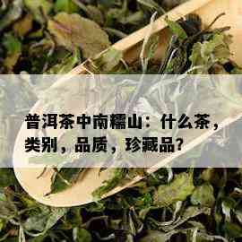 普洱茶中南糯山：什么茶，类别，品质，珍藏品？