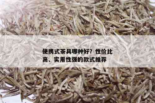 便携式茶具哪种好？性价比高、实用性强的款式推荐