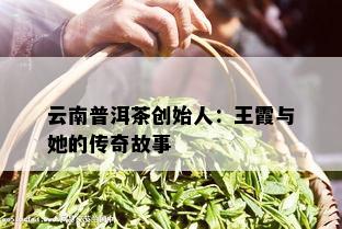 云南普洱茶创始人：王霞与她的传奇故事