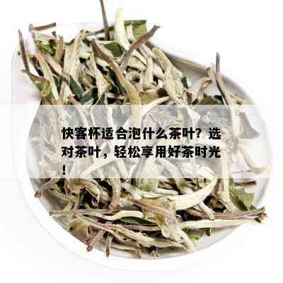 快客杯适合泡什么茶叶？选对茶叶，轻松享用好茶时光！