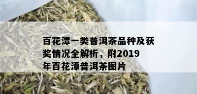 百花潭一类普洱茶品种及获奖情况全解析，附2019年百花潭普洱茶图片