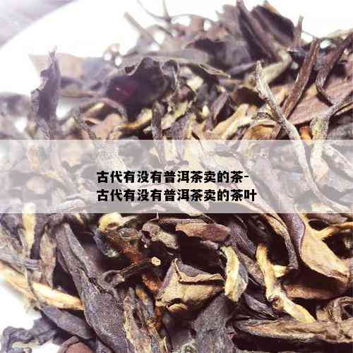 古代有没有普洱茶卖的茶-古代有没有普洱茶卖的茶叶