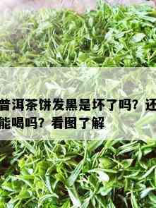 普洱茶饼发黑是坏了吗？还能喝吗？看图了解