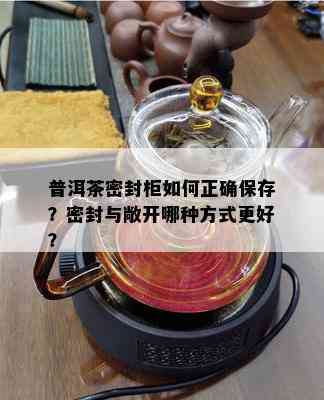 普洱茶密封柜如何正确保存？密封与敞开哪种方式更好？