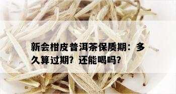 新会柑皮普洱茶保质期：多久算过期？还能喝吗？