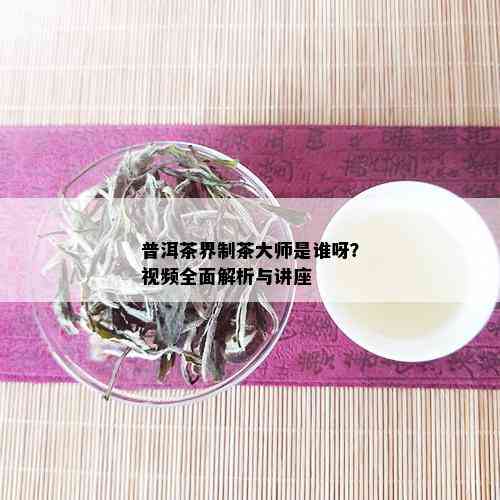 普洱茶界制茶大师是谁呀？视频全面解析与讲座