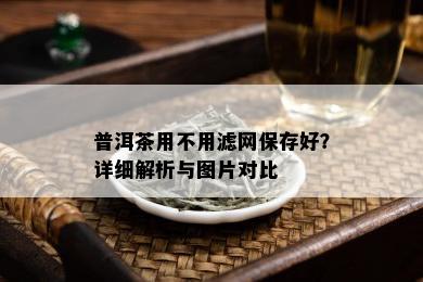 普洱茶用不用滤网保存好？详细解析与图片对比