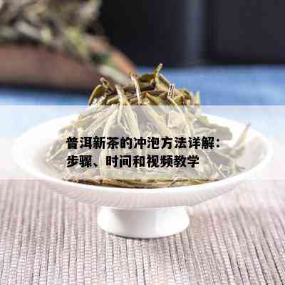 普洱新茶的冲泡方法详解：步骤、时间和视频教学