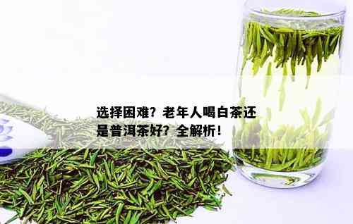 选择困难？老年人喝白茶还是普洱茶好？全解析！