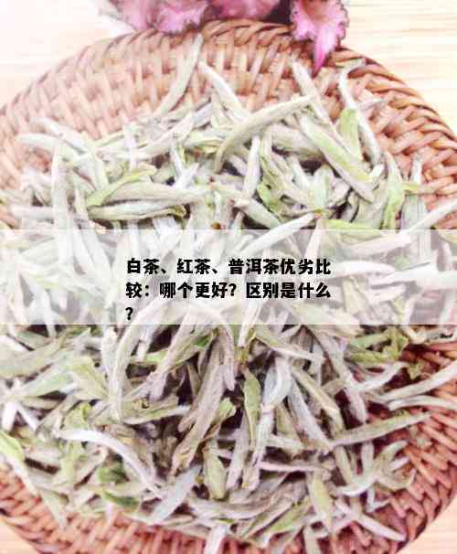 白茶、红茶、普洱茶优劣比较：哪个更好？区别是什么？