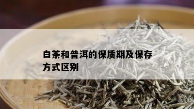 白茶和普洱的保质期及保存方式区别