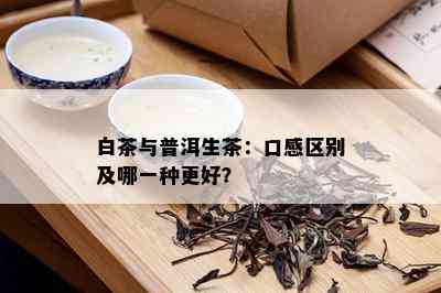 白茶与普洱生茶：口感区别及哪一种更好？