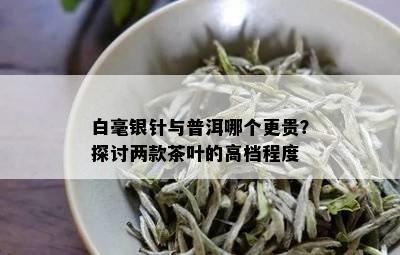 白毫银针与普洱哪个更贵？探讨两款茶叶的高档程度