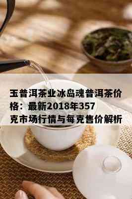 玉普洱茶业冰岛魂普洱茶价格：最新2018年357克市场行情与每克售价解析