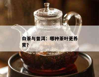 白茶与普洱：哪种茶叶更养胃？