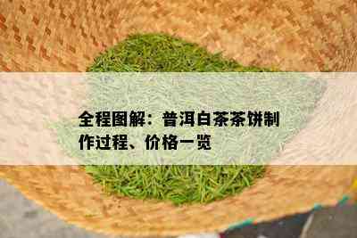 全程图解：普洱白茶茶饼制作过程、价格一览