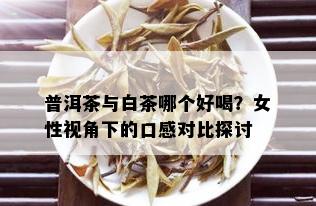 普洱茶与白茶哪个好喝？女性视角下的口感对比探讨