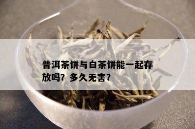 普洱茶饼与白茶饼能一起存放吗？多久无害？