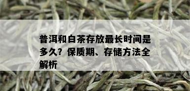 普洱和白茶存放最长时间是多久？保质期、存储方法全解析